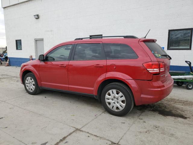  DODGE JOURNEY 2018 Red