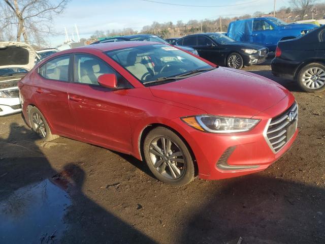  HYUNDAI ELANTRA 2017 Czerwony