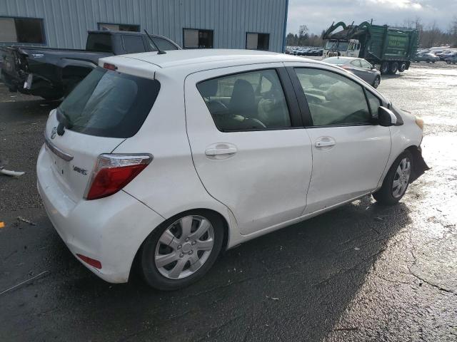  TOYOTA YARIS 2013 Білий