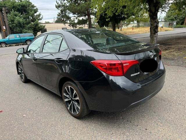  TOYOTA COROLLA 2018 Czarny