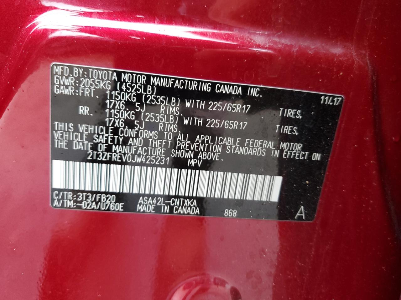 2018 Toyota RAV 4 - Image 13