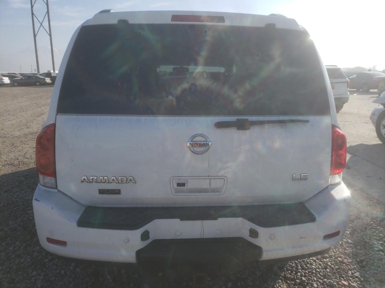 2008 Nissan Armada Se VIN: 5N1AA08C28N607186 Lot: 83682304