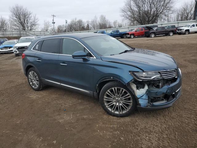  LINCOLN MKX 2016 Синий