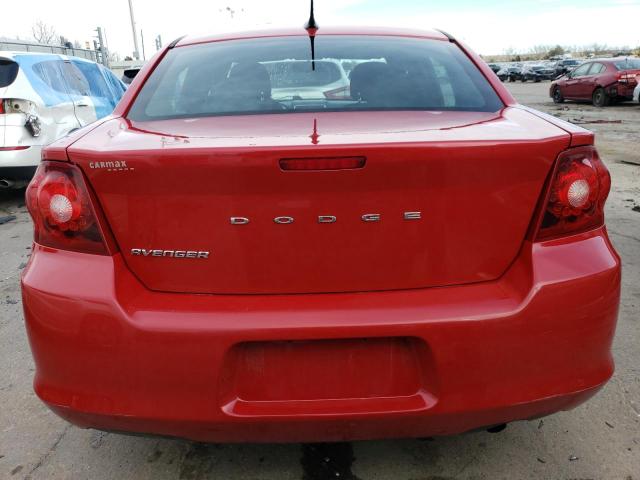  DODGE AVENGER 2013 Червоний