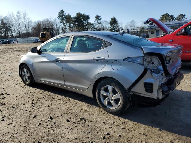  HYUNDAI ELANTRA 2015 Srebrny