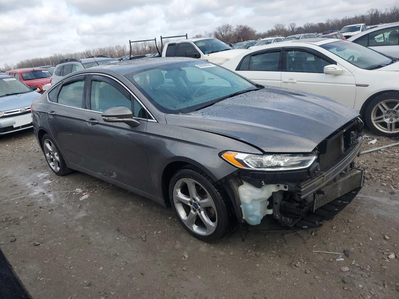 VIN 3FA6P0HD7ER266884 2014 FORD FUSION no.4