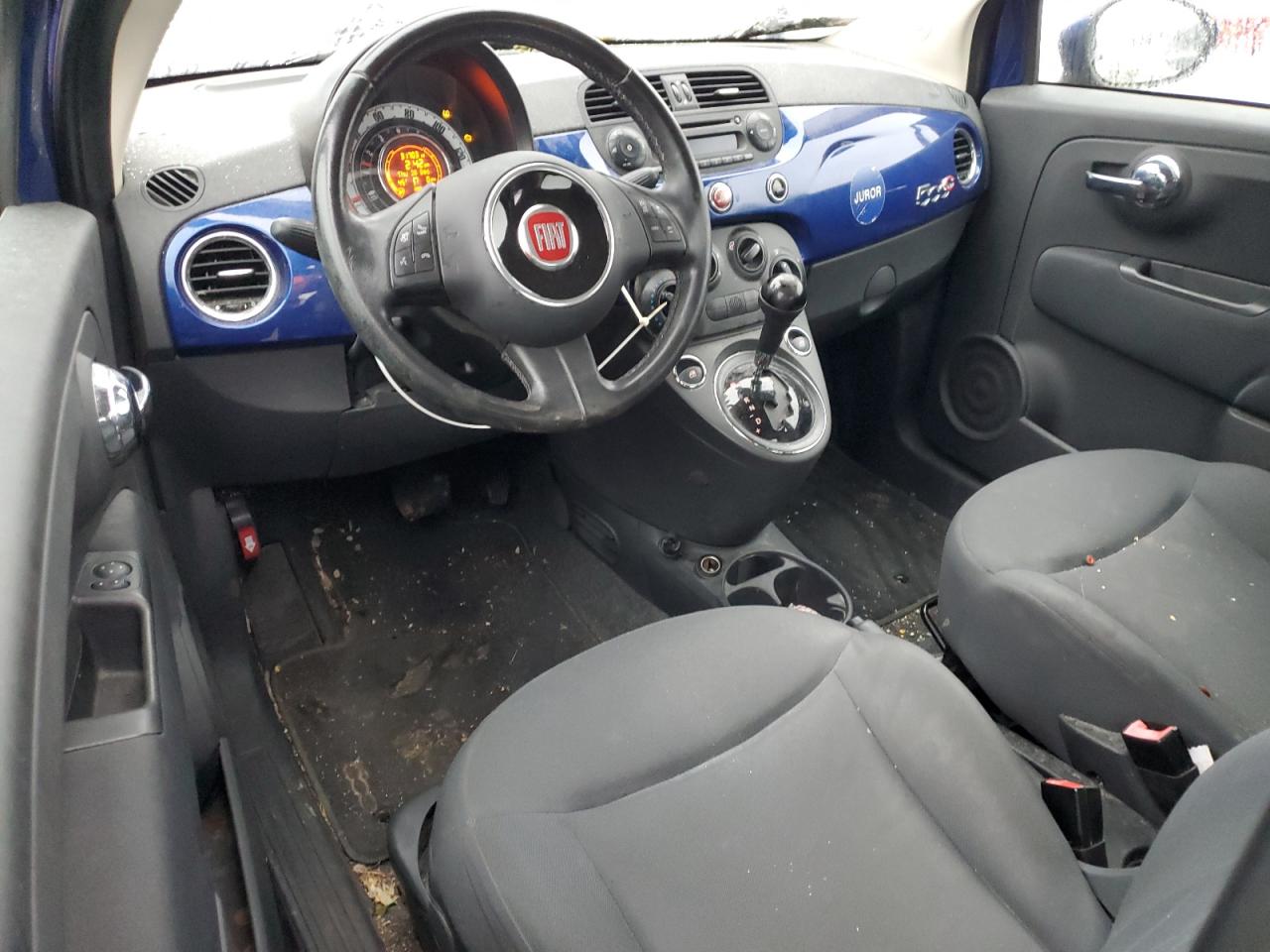 VIN 3C3CFFDR3DT647609 2013 FIAT 500 no.8