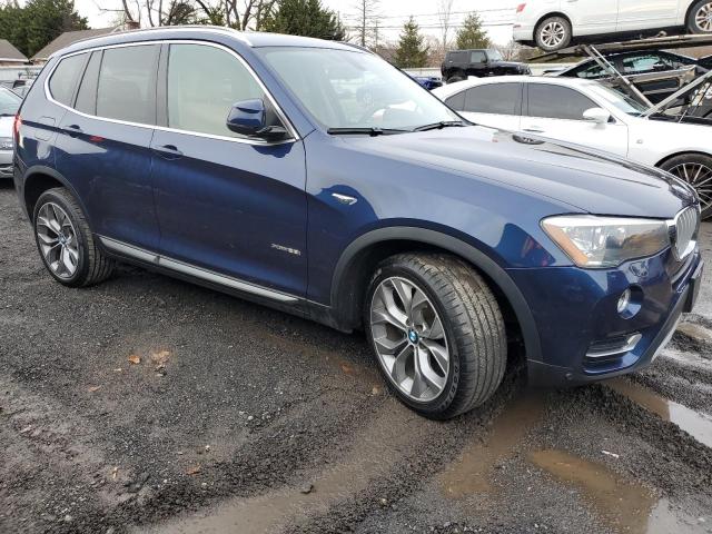  BMW X3 2016 Blue