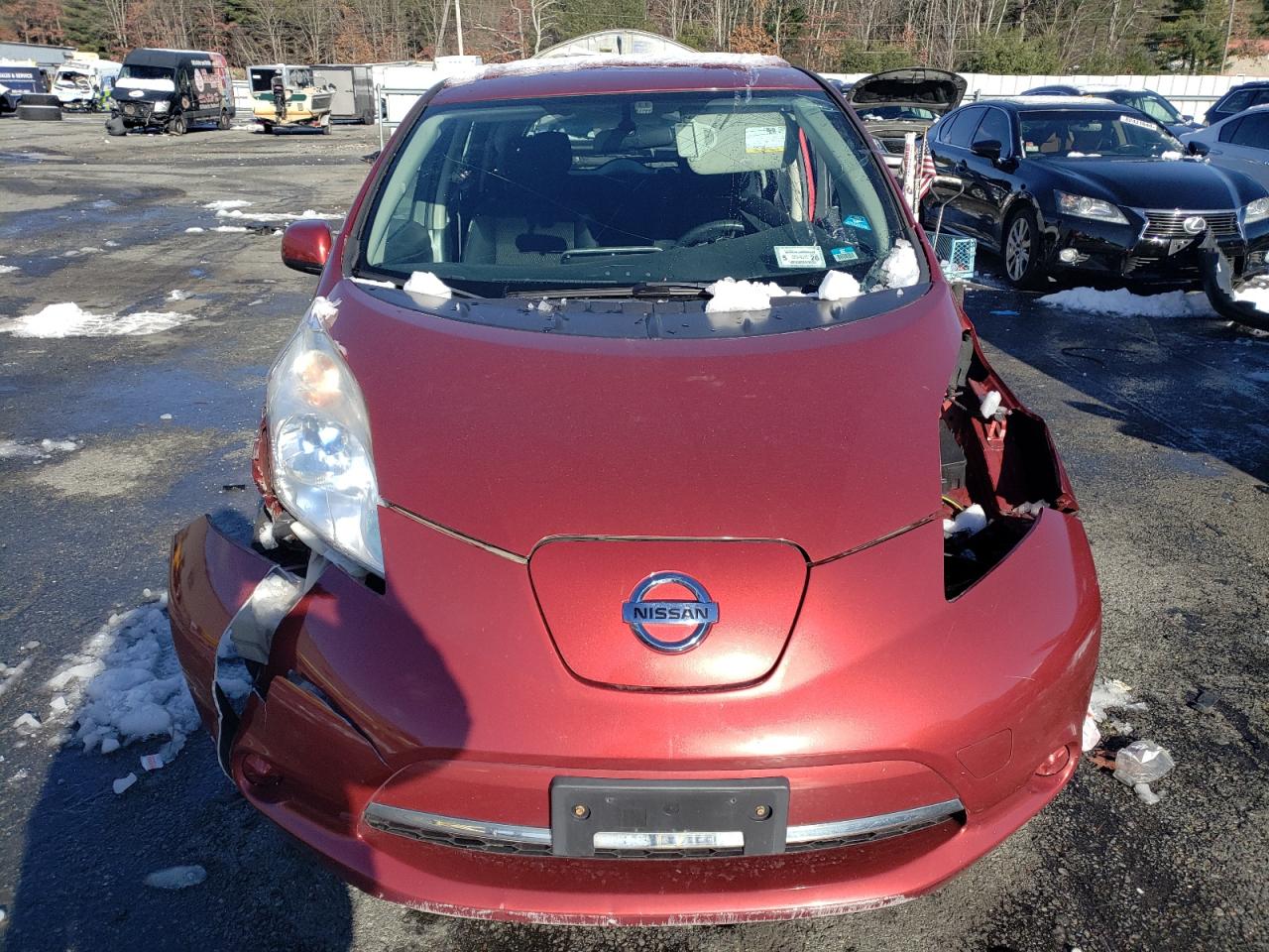 VIN 1N4AZ0CP0EC335662 2014 NISSAN LEAF no.4