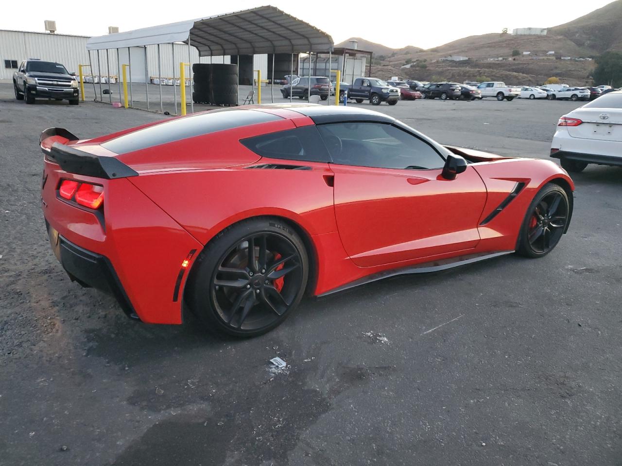 VIN 1G1YB2D75H5114986 2017 CHEVROLET CORVETTE no.3