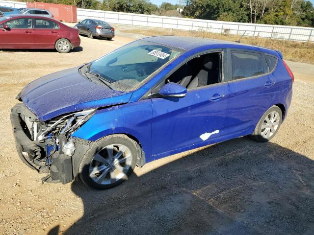 Hatchbacks HYUNDAI ACCENT 2014 Blue