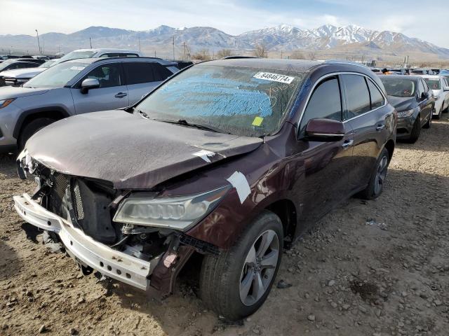 2014 Acura Mdx  en Venta en Magna, UT - Front End