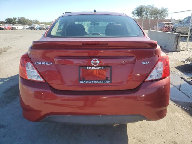  NISSAN VERSA 2017 Red