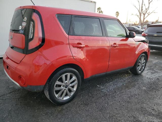  KIA SOUL 2017 Czerwony