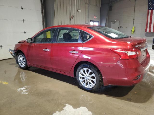  NISSAN SENTRA 2017 Czerwony