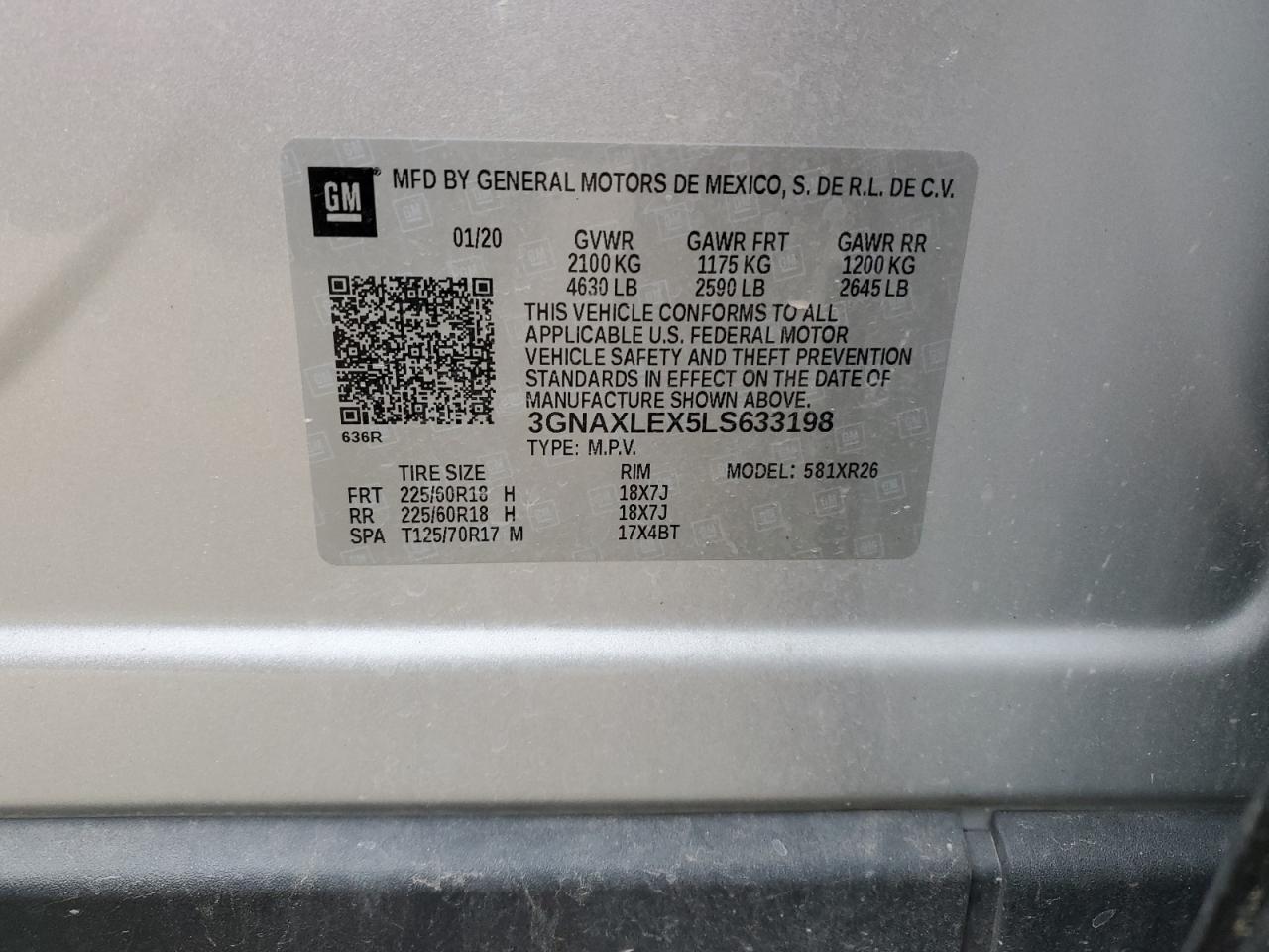 2020 Chevrolet Equinox - Image 12