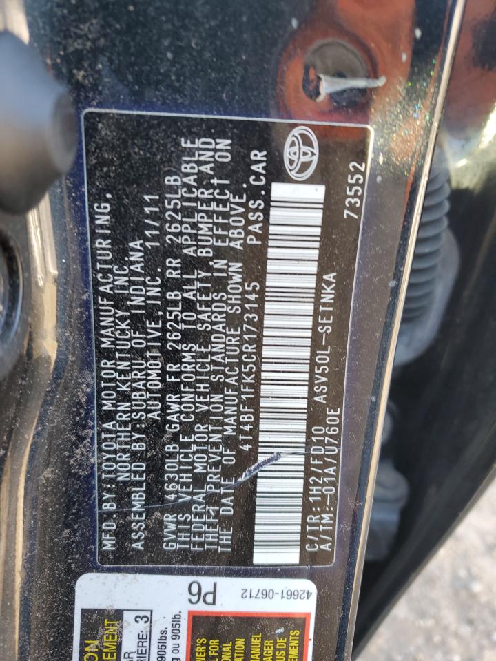 2012 Toyota Camry - Image 12