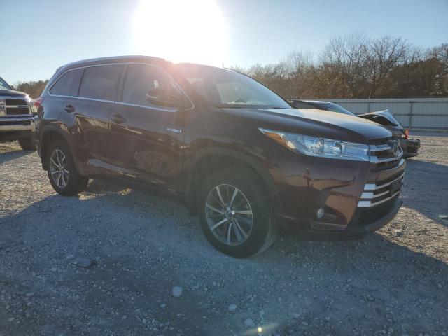  TOYOTA HIGHLANDER 2017 Бургунди