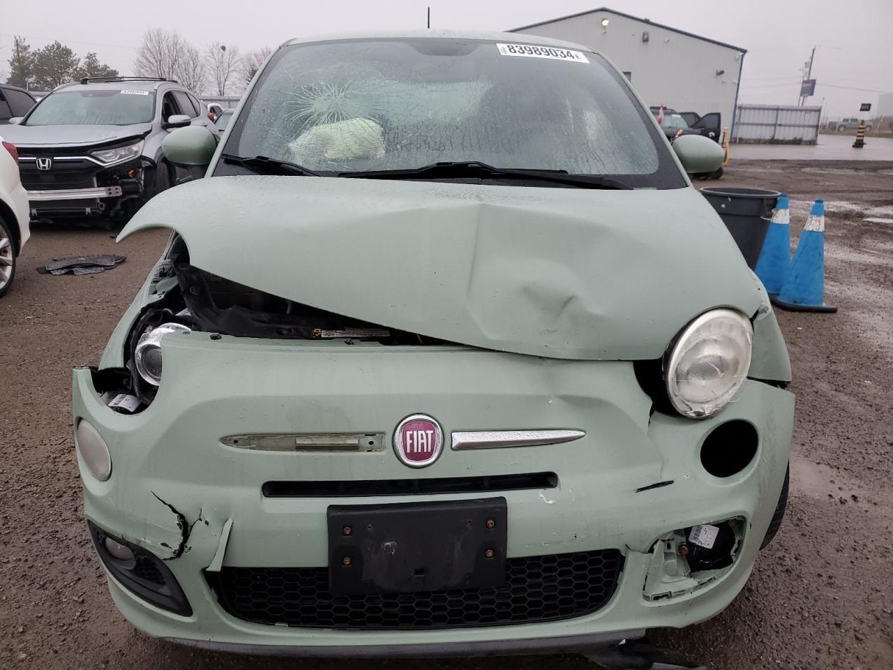 2012 Fiat 500 Sport VIN: 3C3CFFBR7CT182771 Lot: 83989034