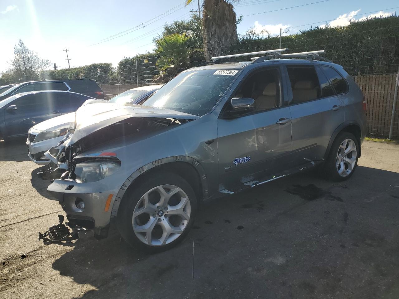 2008 Bmw X5 4.8I იყიდება San Martin-ში, CA - Front End