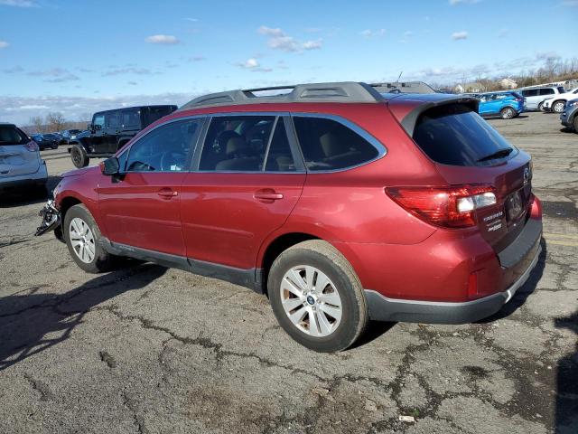  SUBARU OUTBACK 2015 Burgundy