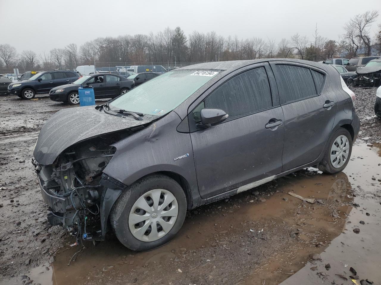 VIN JTDKDTB36D1553211 2013 TOYOTA PRIUS no.1