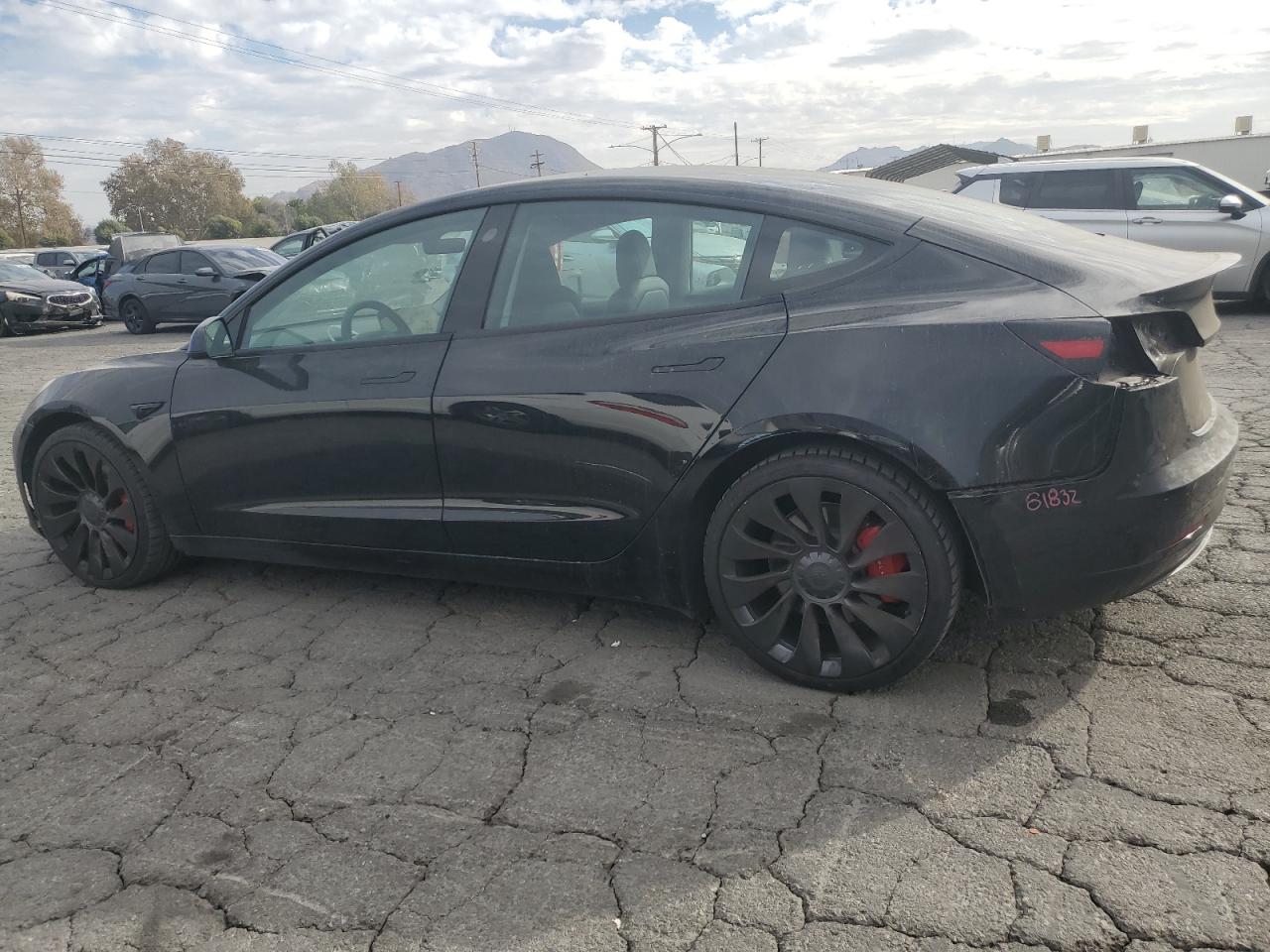 VIN 5YJ3E1EC0NF298758 2022 TESLA MODEL 3 no.2