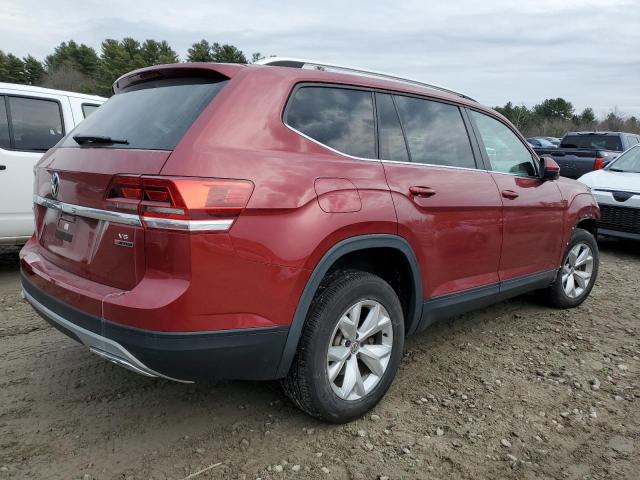  VOLKSWAGEN ATLAS 2018 Красный