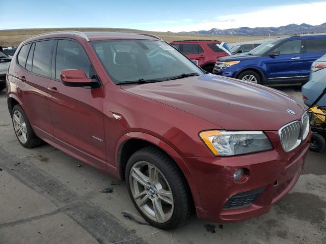  BMW X3 2013 Червоний