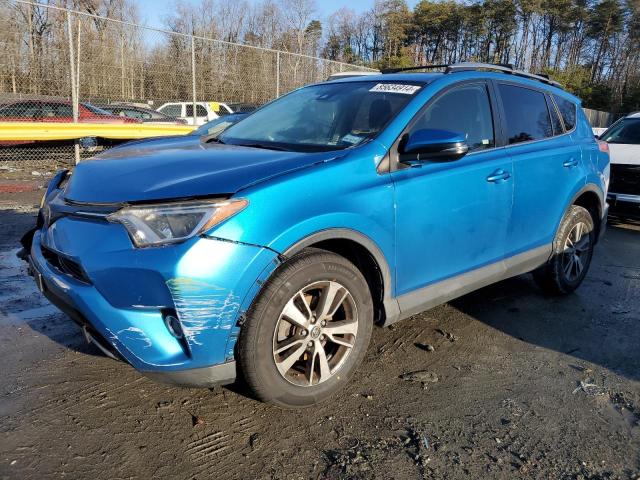  TOYOTA RAV4 2017 Синий