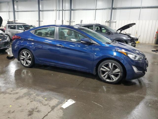  HYUNDAI ELANTRA 2016 Blue