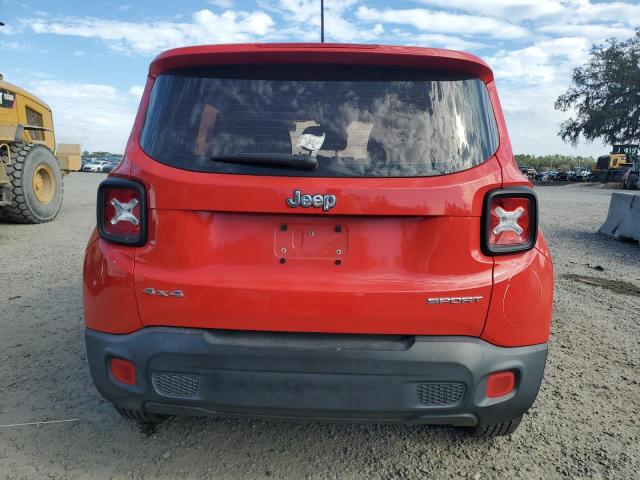  JEEP RENEGADE 2017 Czerwony