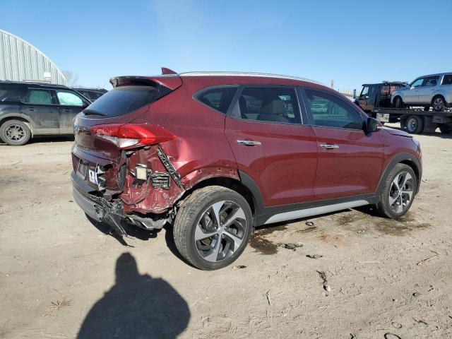  HYUNDAI TUCSON 2017 Czerwony