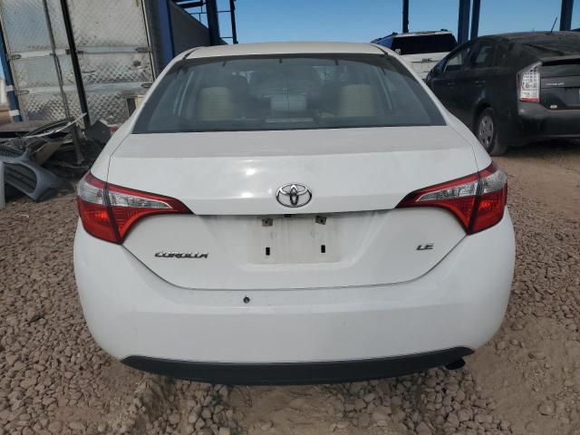 Sedans TOYOTA COROLLA 2014 White