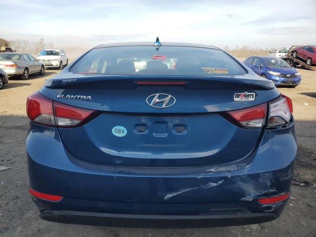  HYUNDAI ELANTRA 2015 Granatowy