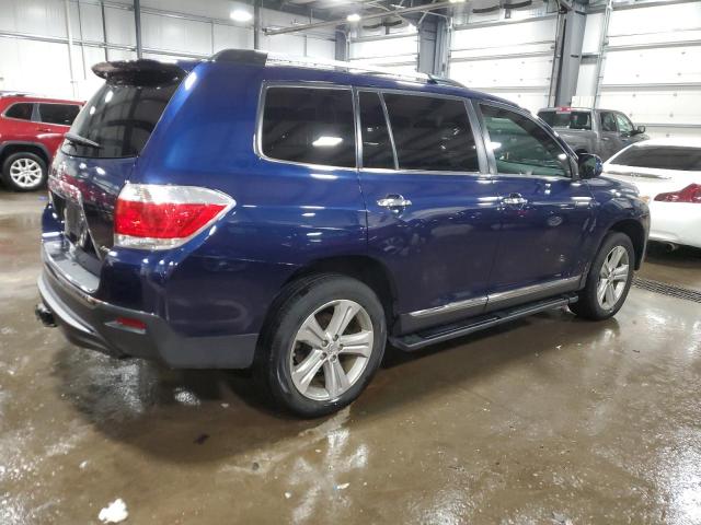  TOYOTA HIGHLANDER 2013 Синий