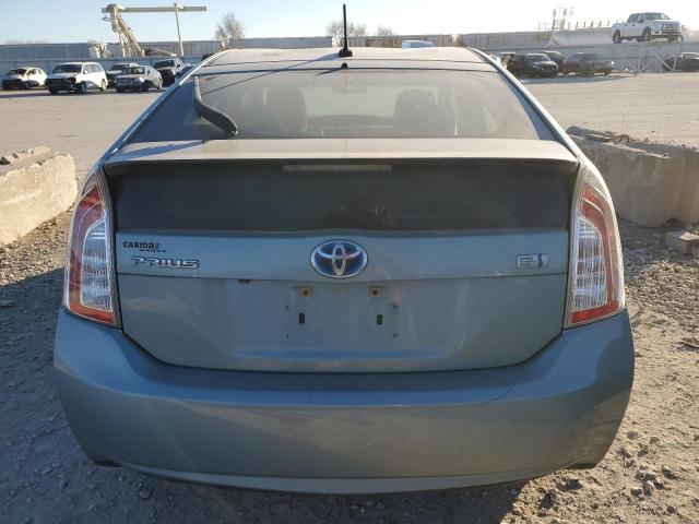 Hatchbacks TOYOTA PRIUS 2012 Turquoise