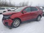 2022 Chevrolet Equinox Lt for Sale in Leroy, NY - Rollover