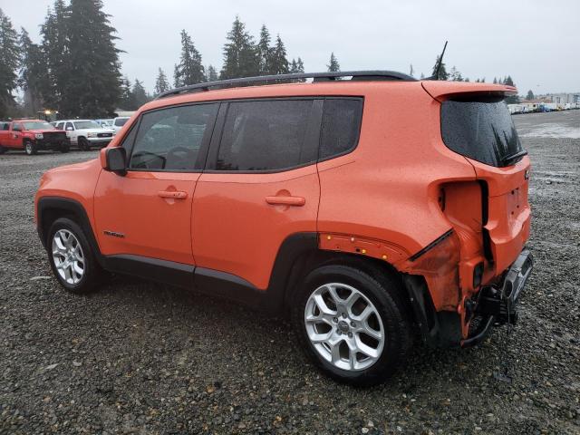  JEEP RENEGADE 2018 Orange