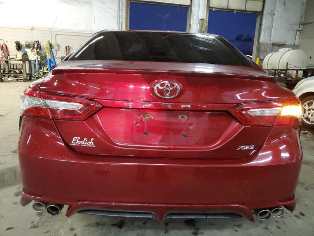  TOYOTA CAMRY 2018 Burgundy