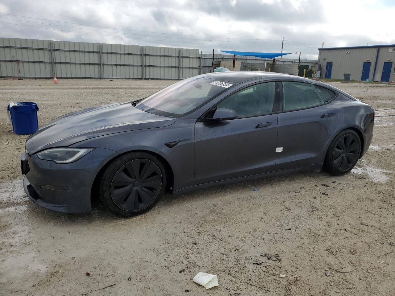 VIN 5YJSA1E59NF489684 2022 TESLA MODEL S no.1