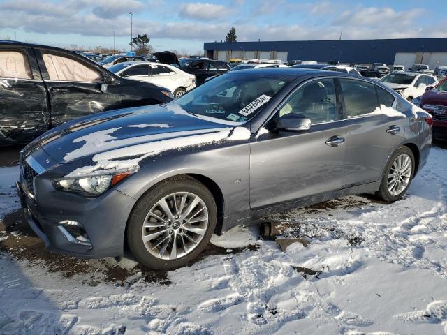 2019 Infiniti Q50 Luxe zu verkaufen in Woodhaven, MI - Side