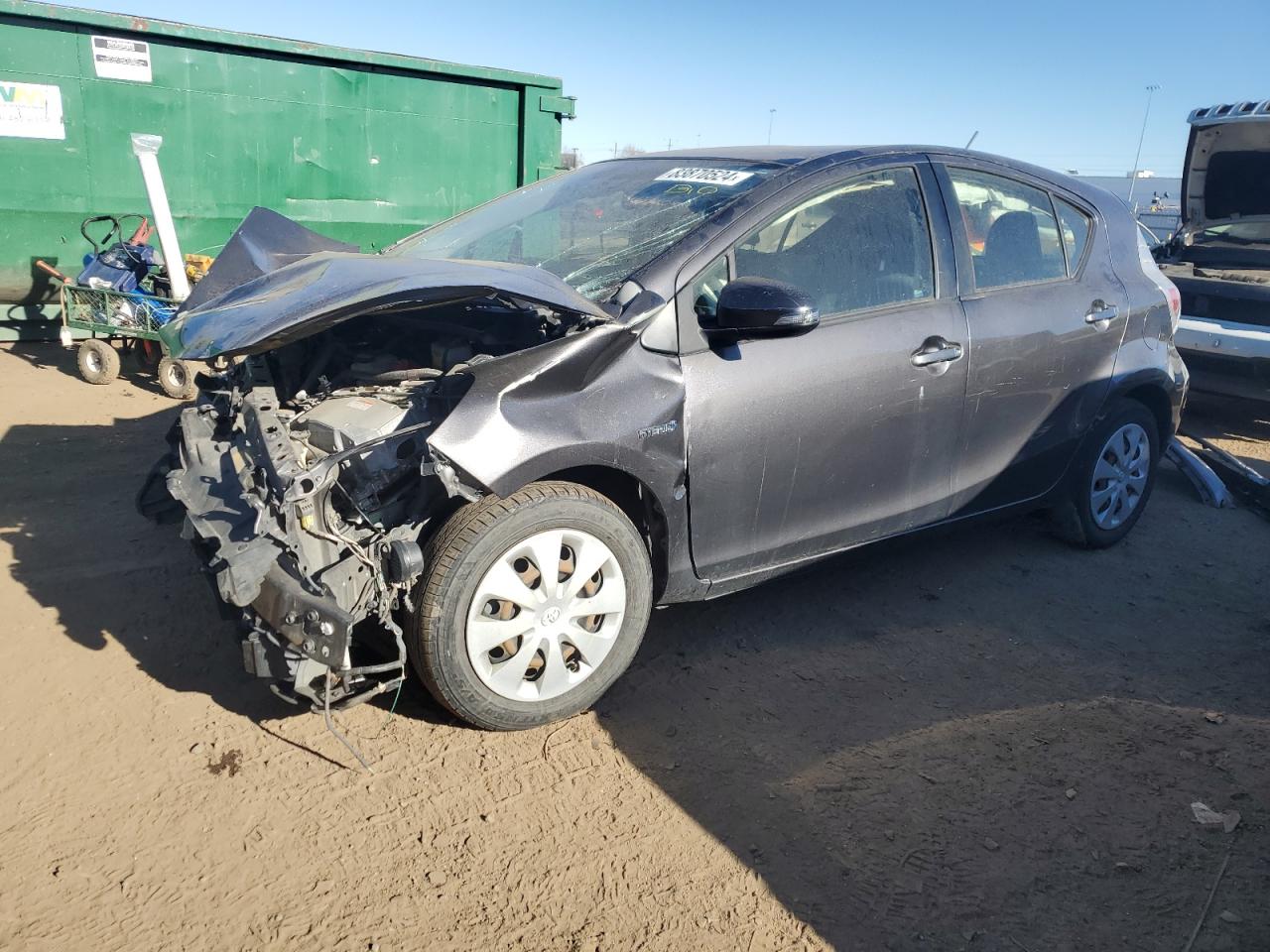 VIN JTDKDTB31D1551804 2013 TOYOTA PRIUS no.1