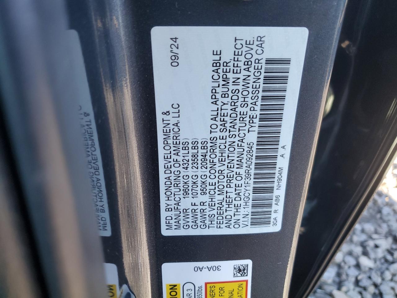2024 Honda Accord - Image 12