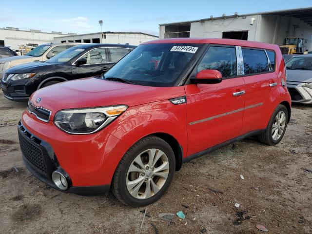  KIA SOUL 2016 Czerwony