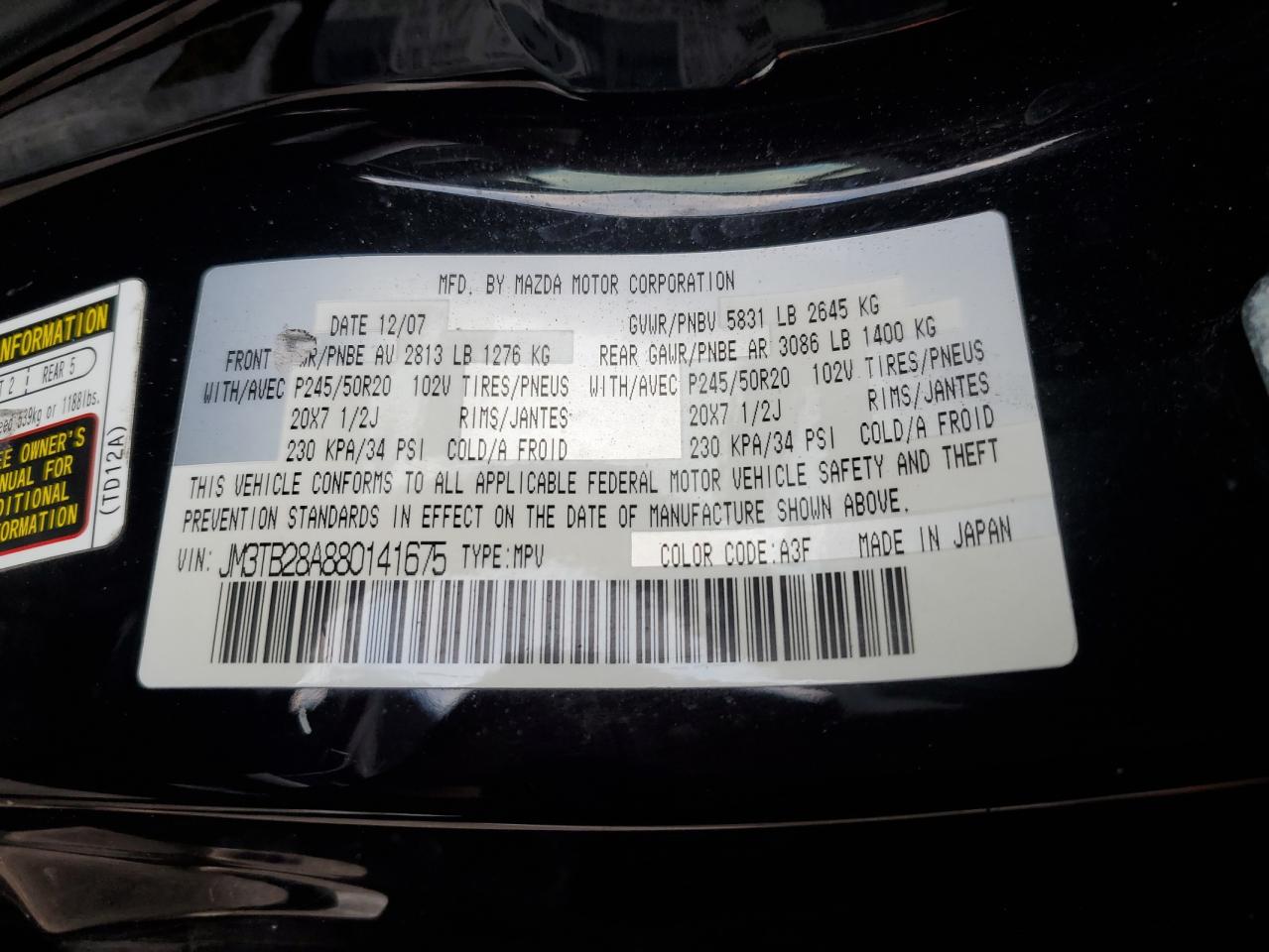 2008 Mazda CX-9 - Image 15