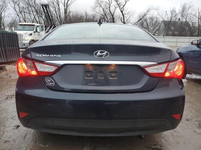  HYUNDAI SONATA 2014 Blue