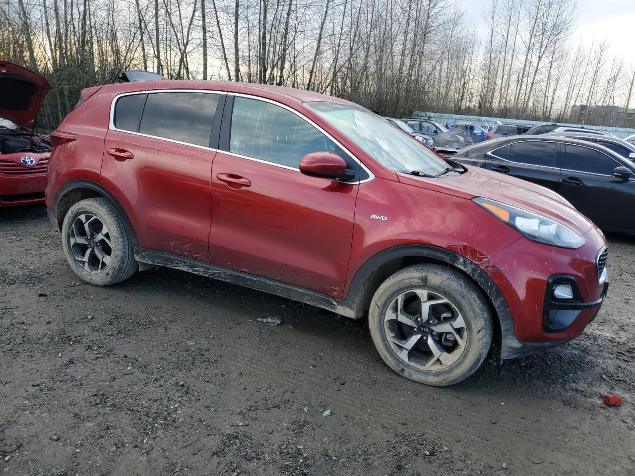 VIN KNDPMCAC7N7965255 2022 KIA SPORTAGE no.4