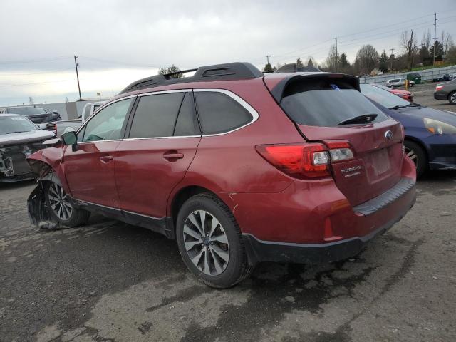  SUBARU OUTBACK 2017 Maroon