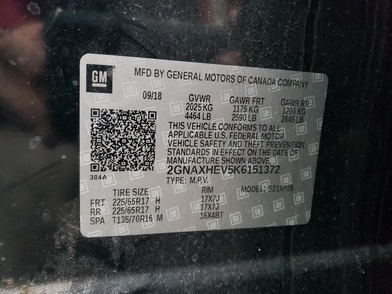 2019 Chevrolet Equinox - Image 14